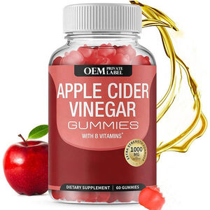 Popular Vinagre de sidra de manzana vegano gomitas de salud natural para desintoxicar el cuerpo gomitas de vinagre de sidra de manzana <span class=keywords><strong>AVC</strong></span> vitaminas gomitas - Product Image 1