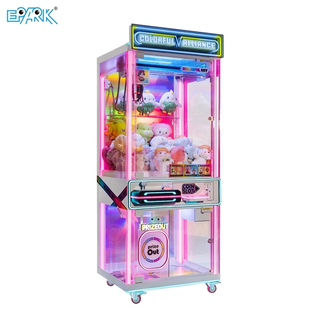 Coin Operated Claw Machine Commercial Plush Toy Crane Game Machine for Shopping Mall Amusement Park Arcade