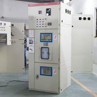 XGN66 12kV 630A Unidad de Conexión Anular (RMU) Aislada por Aire SF6, Gabinete de Red Anular de Alta Tensión de Acero Galvanizado IP40