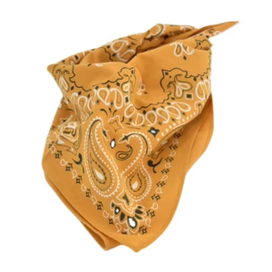 Écharpe à motif Paisley exotique, douce pour la peau, idéale pour les <span class=keywords><strong>voyages</strong></span> d'affaires et les tenues de ville, bandana carré en coton - Product Image 1