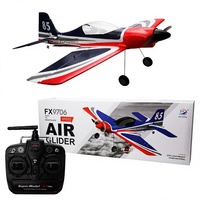 Avion radiocommandé RC Glider FX9706 3D6G 4CH Brushless EPP RTF, jouet d'avion en mousse pour hobby