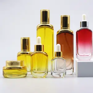 Emballage transparent pour soins de la peau/contenants d'emballage pour cosmétiques/bouteille d'huile de parfum de luxe 30ml