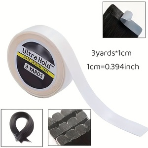Ruban adhésif pour système capillaire Ultra Hold de 3 yards, imperméable, double face, adhésif pour perruque, outils pour extensions de cheveux, pour perruque, toupet - Product Image 5