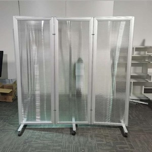 Prix usine flexible poly carbonate bureau écran diviseur meubles <span class=keywords><strong>cloison</strong></span> pliable mur - Product Image 2
