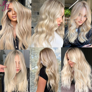 FH Clip in capelli grezzi Extension evidenziano doppia Clip disegnata in Extension capelli onda naturale 8 pz in <span class=keywords><strong>Set</strong></span> - Product Image 6