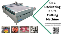 Mesa de Corte Textil Automática con Cuchilla Circular, Máquina Plotter para Cortar Tela, Lona y Tejidos