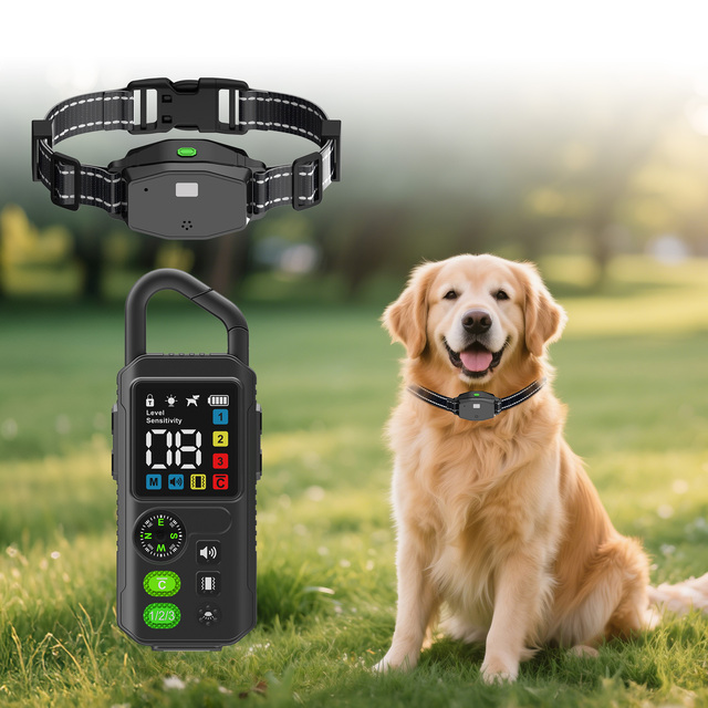Rechargeable and Rainproof Pet Training Device Remote Dog Bark Electric Training Collar