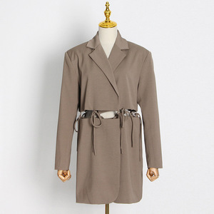 <span class=keywords><strong>Blazer</strong></span> e cappotti taglie <span class=keywords><strong>Plus</strong></span> <span class=keywords><strong>Size</strong></span> con stringhe da donna 2023 nuovo Designer di moda 4272 - Product Image 2