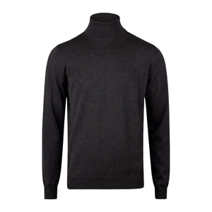Women <b>Turtleneck</b> Wool Knitted <b>Sweater</b> Solid Color Regular Fit Full Length Winter Minimalist Style - Product Image 1