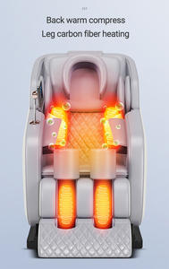 Chaise de Massage 4d Real Relax Chaise de Massage Chaise de Massage des Tissus Profonds <span class=keywords><strong>2022</strong></span> Meilleure Vente Électrique Full Body Zero Gravity Luxury - Product Image 3
