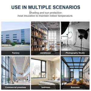 <span class=keywords><strong>Film</strong></span> de protection solaire pour fenêtres en verre de bâtiment Silver Light 35, vision unidirectionnelle, <span class=keywords><strong>film</strong></span> pour maison, bureau, bâtiment, <span class=keywords><strong>film</strong></span> solaire réfléchissant - Product Image 5