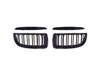 Kit Carrosserie pour BMW Série 3 E90 2005-2008 vers Pare-chocs M4 avec Feux de Brouillard, Calandre, Diffuseur Arrière, Grille d'Admission d'Air et Accessoires Facelift