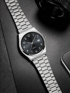 นาฬิกาข้อมือควอตซ์คุณภาพสู<span class=keywords><strong>ง</strong></span>สำหรับผู้ชาย รุ่น Tomi Luckyfox New L107 ดีไซน์เรียบหรู สไตล์ธุรกิจ สายสแตนเลส แฟชั่นสำหรับสุภาพบุรุษ - Product Image 1