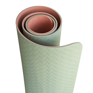 Tapis de yoga en <span class=keywords><strong>TPE</strong></span> résistant à l'usure, épaisseur 4-20 mm, motif personnalisé, <span class=keywords><strong>prix</strong></span> d'usine, tapis de yoga antidérapant - Product Image 4