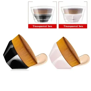 Nouveau Pinceau de Maquillage Magique, Pinceaux à Poudre et Fard à Joues, Pinceau Fond de Teint Professionnel Portable, Grand Pinceau Cosmétique Doux pour Base de Maquillage - Product Image 6