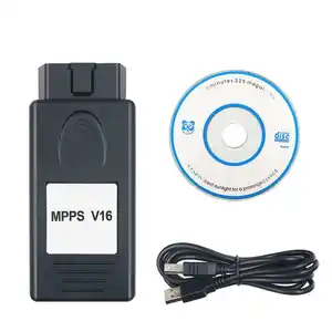 Công Cụ Điều Chỉnh Chip MPPS V16 ECU Cho EDC15 EDC16 EDC17 Checksum S-MPS MPPS 16 CAN Flasher Remap Công Cụ Chẩn Đoán Xe Cáp