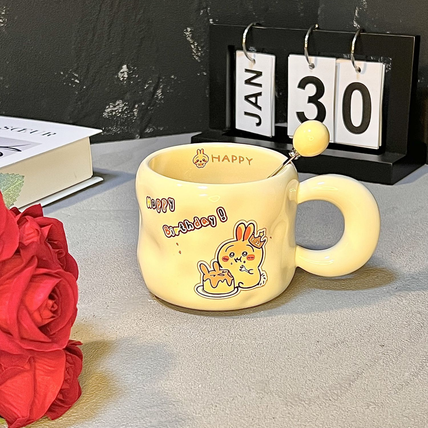 Cumpleaños - usachi [taza + cuchara]