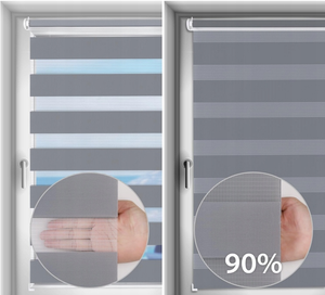 Top Quality Mini Zebra Blinds for <strong>Windows</strong>, Roller Blinds <strong>Windows</strong> Shades,Dual Layer Light Control for Day and Night - Product Image 6