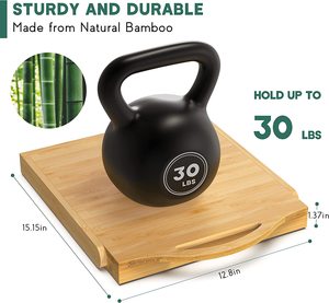 Curseur d'appareils de cuisine en bambou, <span class=keywords><strong>plateau</strong></span> <span class=keywords><strong>coulissant</strong></span> polyvalent pour cafetière, appareil sous-meuble, <span class=keywords><strong>plateau</strong></span> roulant <span class=keywords><strong>coulissant</strong></span> - Product Image 2