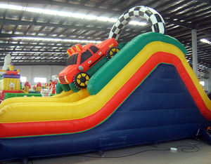 Voiture gonflable géante pour adulte, course d'obstacle, à vendre, jouet <span class=keywords><strong>de</strong></span> sport - Product Image 2