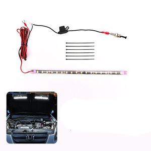 Kit di Illuminazione LED <span class=keywords><strong>2</strong></span> in 1 per Sottocofano Auto, Striscia LED Universale per Illuminazione Motore e Controllo Auto - Product Image 3