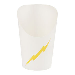 Logotipo impreso personalizado, embalaje desechable para llevar, soporte para patatas fritas, cartón, helado, huevo, gofres, vaso <span class=keywords><strong>de</strong></span> papel - Product Image 1