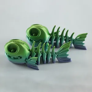 3D印刷サービスSLS PLA ABS 3Dプリンター玩具魚モデルラピッドプロトタイプサービス工場供給