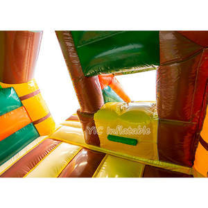 Castillo Inflable Comercial con Tobogán Temático de Jungla, Castillo Hinchable Tropical para Niños, Ideal para Alquiler en Fiestas y Eventos - Product Image 6