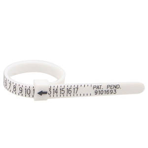 XuQian अंगूठी Sizer सेट संयुक्त राज्य अमरीका ब्रिटेन 1-17 1-33 उंगली मापने उपकरण प्लास्टिक की अंगूठी गेज उपकरण बेल्ट महिलाओं को पुरुषों के लिए बच्चों उंगली आकार उपकरण - Product Image 4