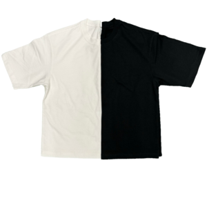 <span class=keywords><strong>T</strong></span>-Shirt Oversize Cropped con Logo Personalizzato, Alta Qualità, 260 GSM, 100% Cotone, Vestibilità Ampia con Spalle Scese - Product Image 4
