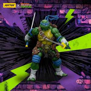 Figurine articulée JOYTOY TMNT-Michelangelo à l'échelle 1/18, modèle de collection - Product Image 4