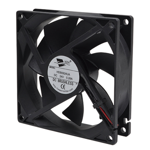 <span class=keywords><strong>Ventilateur</strong></span> axial électrique DC <span class=keywords><strong>12</strong></span> 24 48V 92x92x25mm, pales en plastique, roulement à billes/hydraulique, certifié CE pour la réfrigération OEM/ODM - Product Image 4