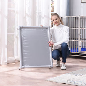 Hochwertiger wasserdichter PU-Lederbezug Erhöhtes Hunde bett für Camping - Product Image 2