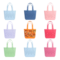 Sac de plage décontracté en EVA avec logo personnalisé, grande capacité, durable, imperméable, organisateur avec deux poignées pour les voyages et l'usage quotidien