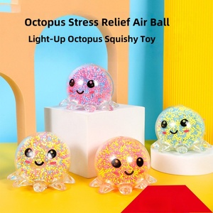 Juguete de Peluche de Pulpo Luminoso, Juguete Antiestrés, Juguete Creativo y Educativo para Niños, Alivio del Estrés y Relajación - Product Image 3