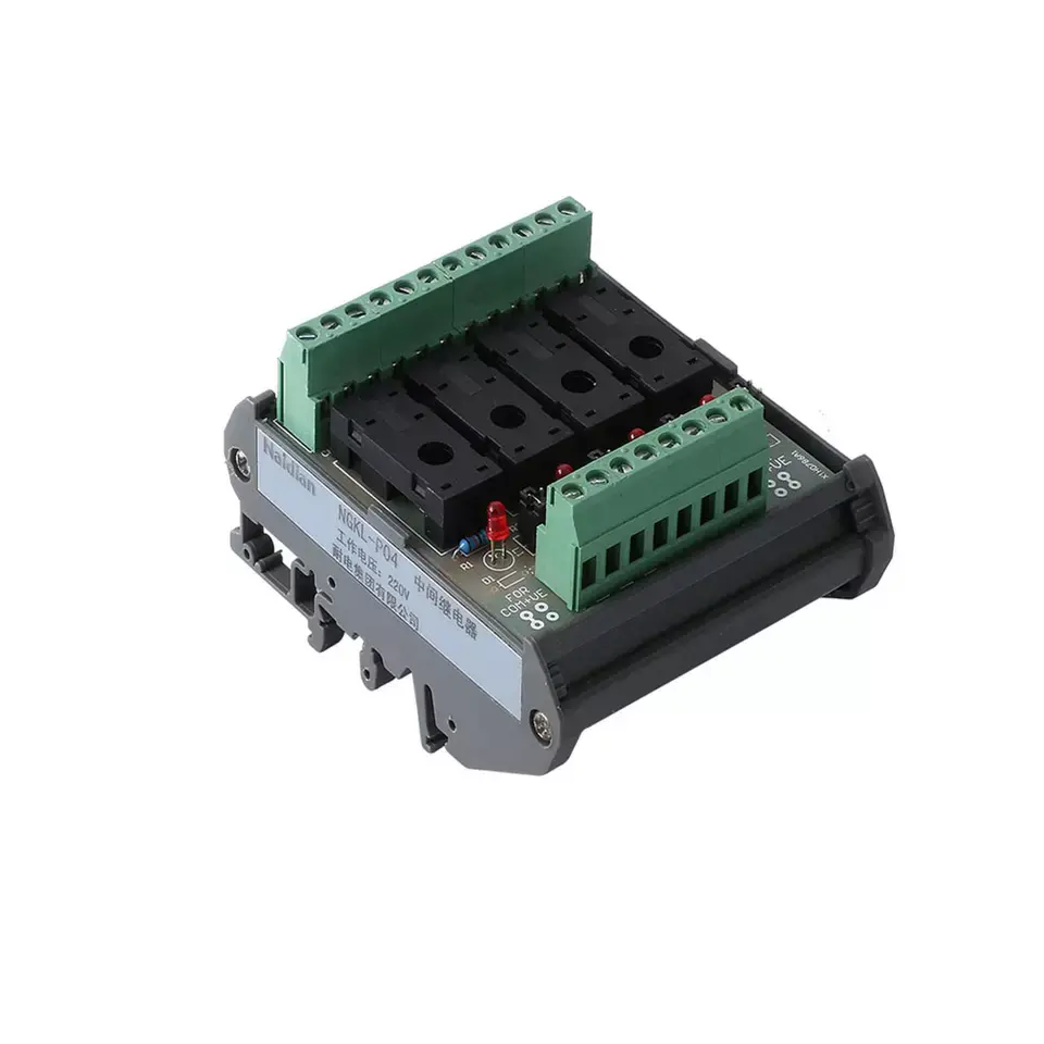 Naidian 4 Groep Relay Sjabloon NGKL-P04 Plug-In En Plug-Out Relay Tussenrelais Voor Automatisering Apparatuur, Plc, Dsc