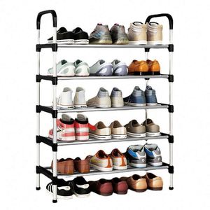 <b>Shoe</b> <b>Rack</b> Wholesale <b>Shoe</b> <b>Rack</b> Simple Multi-layer Door <b>Shoe</b> Cabinet Dust Free - Product Image 1