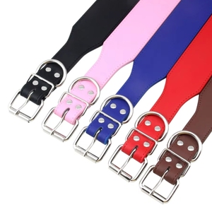 <span class=keywords><strong>Collar</strong></span> grande y duradero para perro, correa de cuero PU para el cuello de Mascota, con forma de pez <span class=keywords><strong>Collar</strong></span> para perros medianos y grandes, accesorios para el cuello Pitbull Bulldog, regalos - Product Image 3