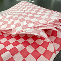Papier d'emballage translucide doublé, personnalisé, petit format carré, pour vêtements, chaussures, aliments, emballage 100% vierge, écologique, recyclable