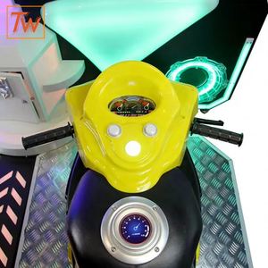 TIOWAY Machine de jeu vidéo de course moto double haute qualité, machine d'arcade de course automobile - Product Image 5