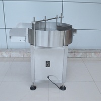 High Speed 304 Stainless Steel Of Round Bottle Turn Rotary Accumulation Table Bottle Unscrambler Bottle Loading Turntables