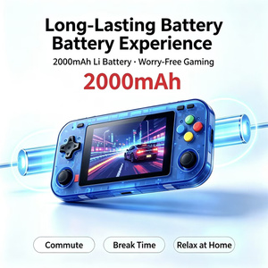 NEW R40S <b>Retro</b> Handheld <b>Game</b> <b>Console</b> Linux System 4 Inch IPS Screen <b>Portable</b> Pocket Video Player Wi-Fi 10000 <b>Games</b> Kid Gift - Product Image 2
