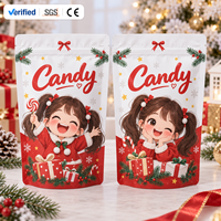 Sachet Doypack Personnalisé Imprimé sur Mesure, Qualité Alimentaire, Épais, Résistant à l'Humidité, à Motifs de Personnages de Dessins Animés, pour l'Emballage de Bonbons en Vente au Détail