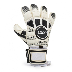 Guantes de portero transpirables personalizables 2025 Material de cuero PU de corte negativo para entrenamiento - Product Image 3