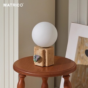 Matrico Mineral Table <b>Lamp</b> <b>Led</b> Touch Control Ambient <b>Light</b> For Bedroom Study - Product Image 3