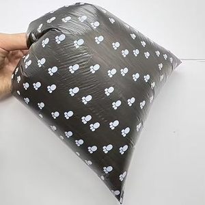 Bolsas para excrementos Huamaohengchun a prueba de fugas con diseño de huellas de pata. Portátiles, fáciles de guardar y de mantener. - Product Image 2