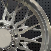 Jantes forgées à déport profond 8x165.1 6x139.7 5x108 de 17 à 24 pouces, polies, multi-rayons pour Jaguar XK F-TYPE HUMMER H1 H2 Silverado Pajero