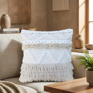 Bohemian Style Square Cushion Geometric Pattern Woven Handmade Eco-Friendly Polyester/Cotton Decorative <b>Pillow</b> Covers Home Hotel - Product Image 3