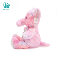 Poupée douce en peluche éléphant à grandes oreilles avec remplissage en coton PP