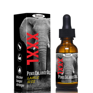 Crazylife XXL Herren Potenzöl 10ml für Private Pflege, Körper-Sextoy Inklusive Penisring und Verzögerungsspray für Größere Creme Flüssigkeit - Product Image 1